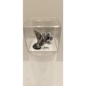 Little Critterz Bird - Hummingbird "RUBY" - Miniature Porcelain Figurine NIB